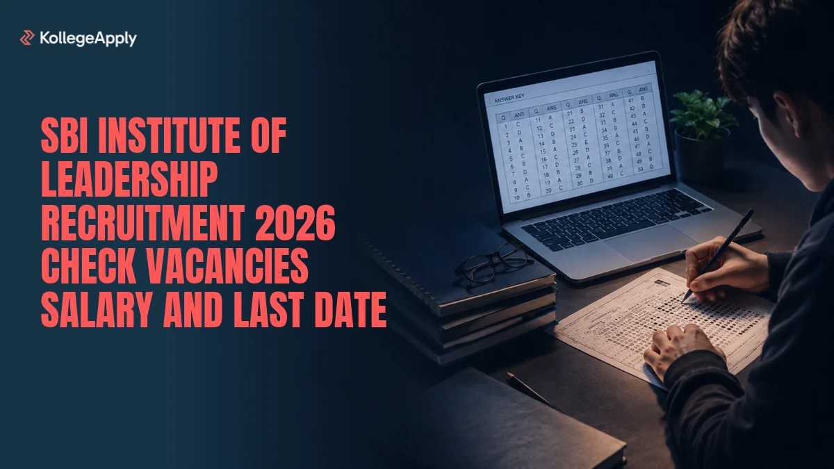 SBI Institute of Leadership Recruitment 2026 Check Vacancies Salary and Last Date