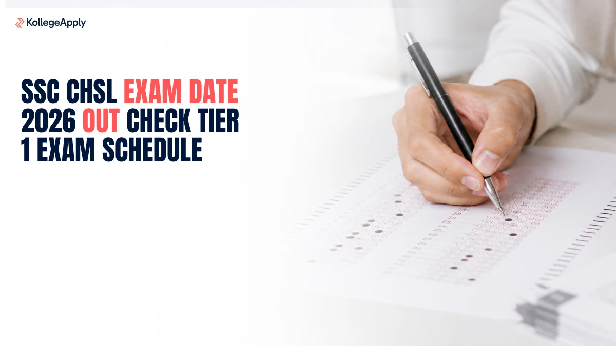 SSC CHSL Exam Date 2026 Out | Check Tier 1 Exam Schedule       