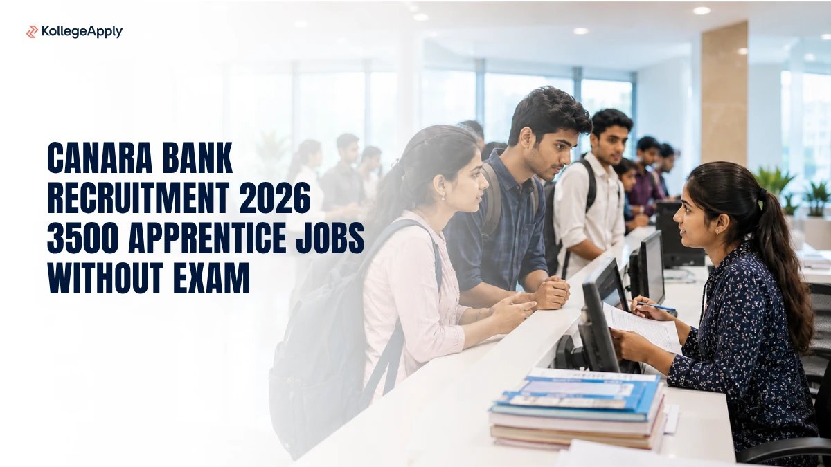 Canara Bank Recruitment 2026 | 3500 Apprentice Jobs Without Exam