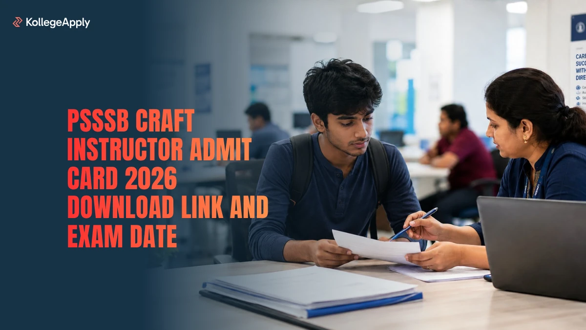 PSSSB Craft Instructor Admit Card 2026 Download Link and Exam Date