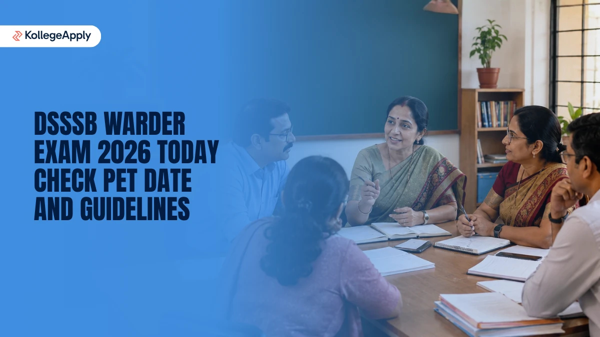 DSSSB Warder Exam 2026 Today Check PET Date and Guidelines   