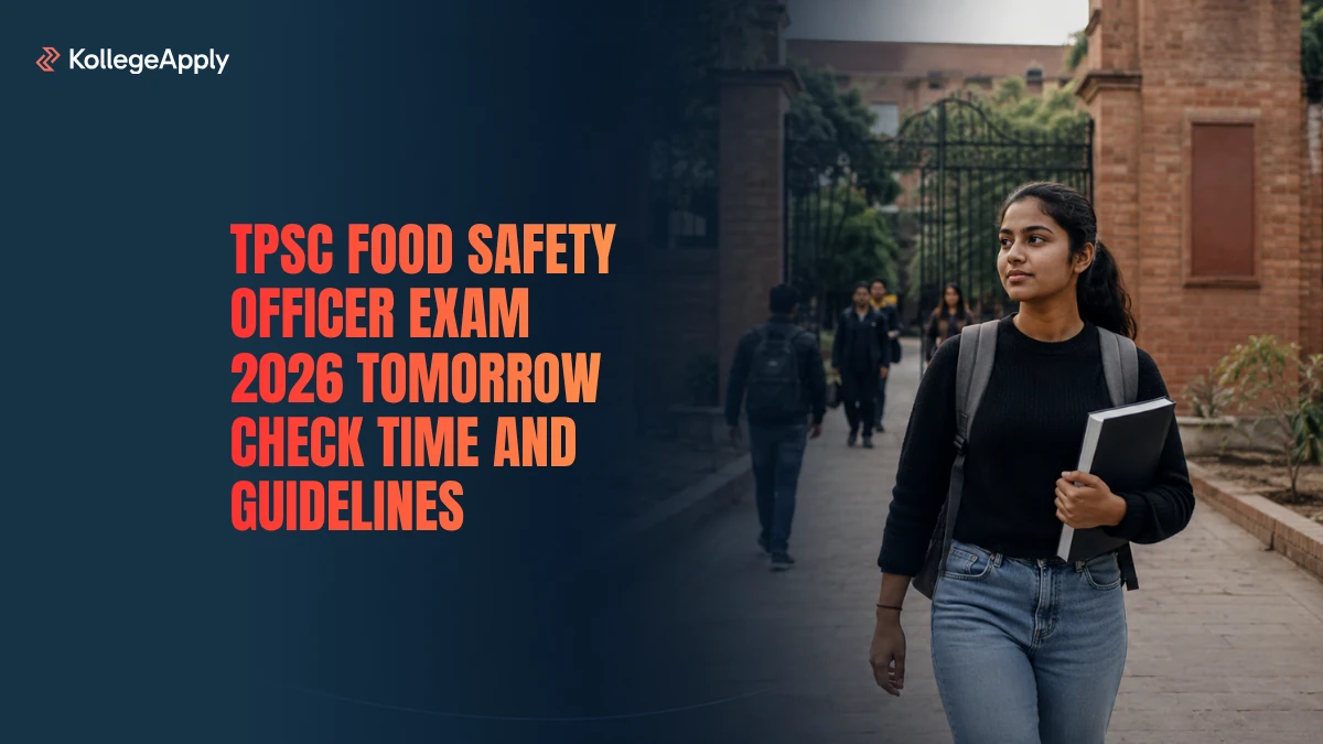 TPSC Food Safety Officer Exam 2026 Tomorrow Check Time and Guidelines