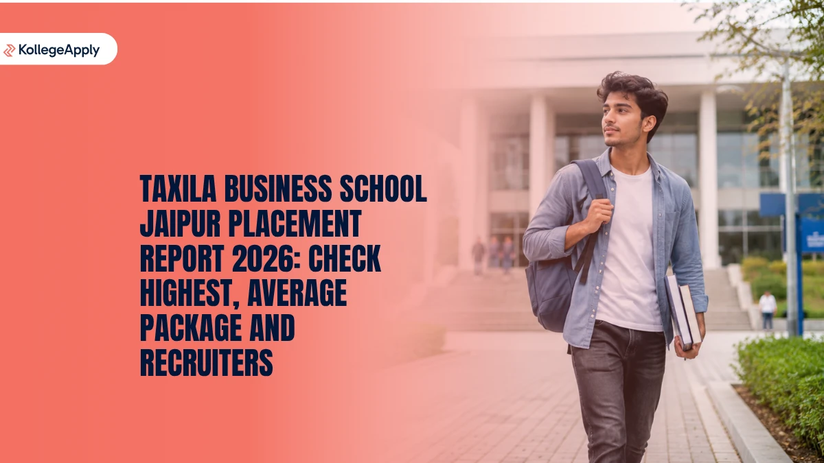 Taxila Business School Jaipur Placement Report 2026: Check Details Here