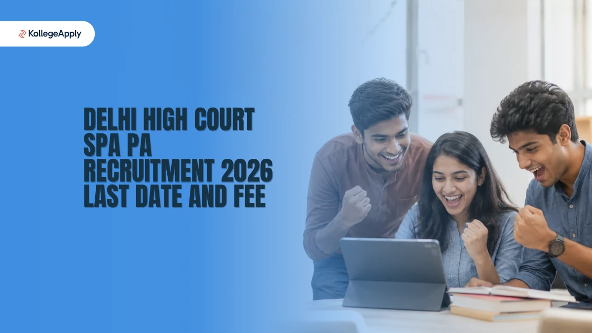 Delhi High Court SPA PA Recruitment 2026 Last Date and Fee          