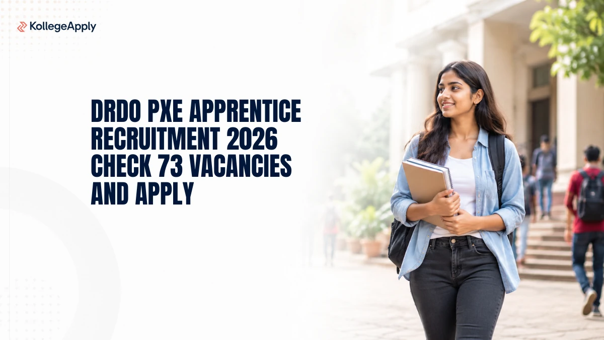 DRDO PXE Apprentice Recruitment 2026 Check 73 Vacancies and Apply