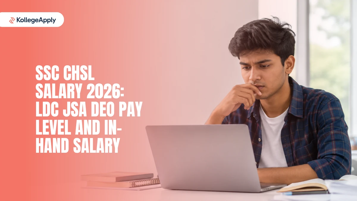 SSC CHSL Salary 2026: LDC JSA DEO Pay Level and In-Hand Salary