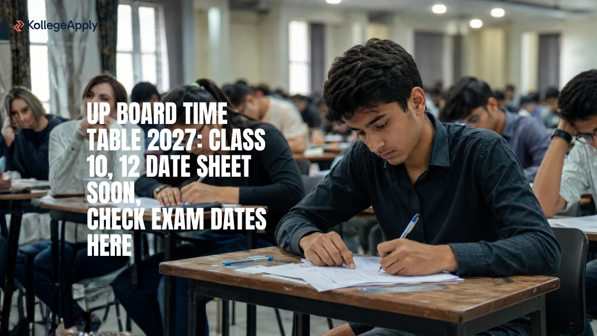 UP Board Time Table 2027: Know Class 10, 12 Exam Date Sheet PDF   