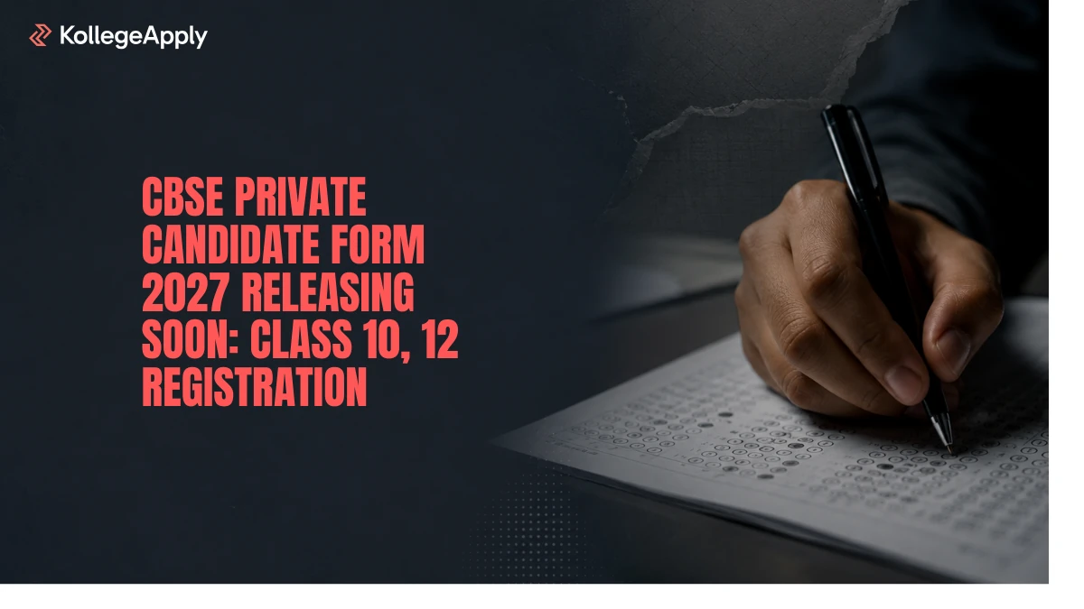 CBSE Private Candidate Form 2027: Check Class 10, 12 Registration Dates