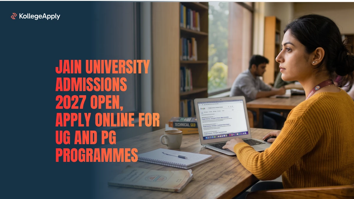 Jain University Admissions 2027 Open, Application Form and Registration