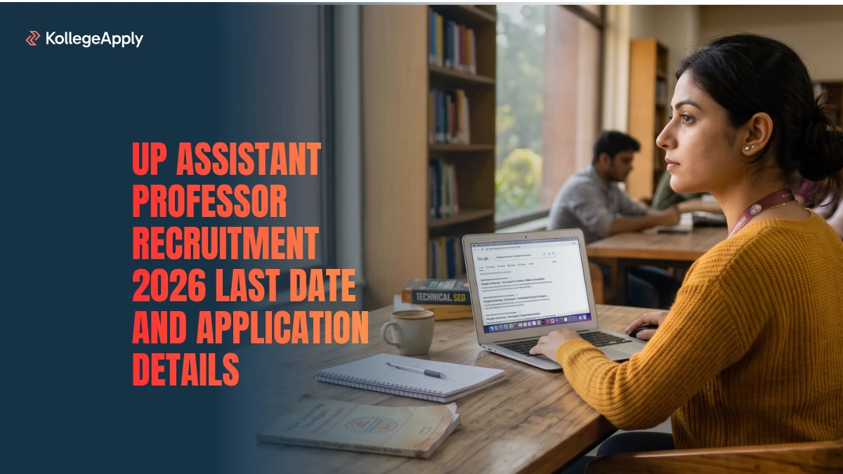 UP Assistant Professor Recruitment 2026 Last Date                    