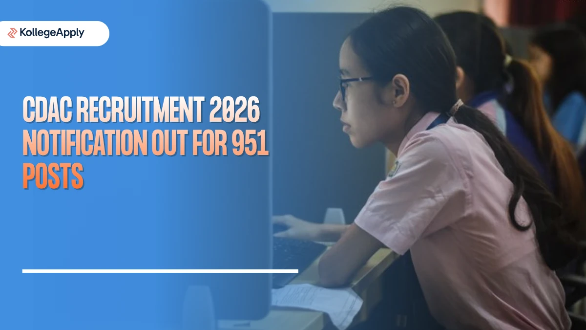 CDAC Recruitment 2026 Notification Out for 951 Posts                   
