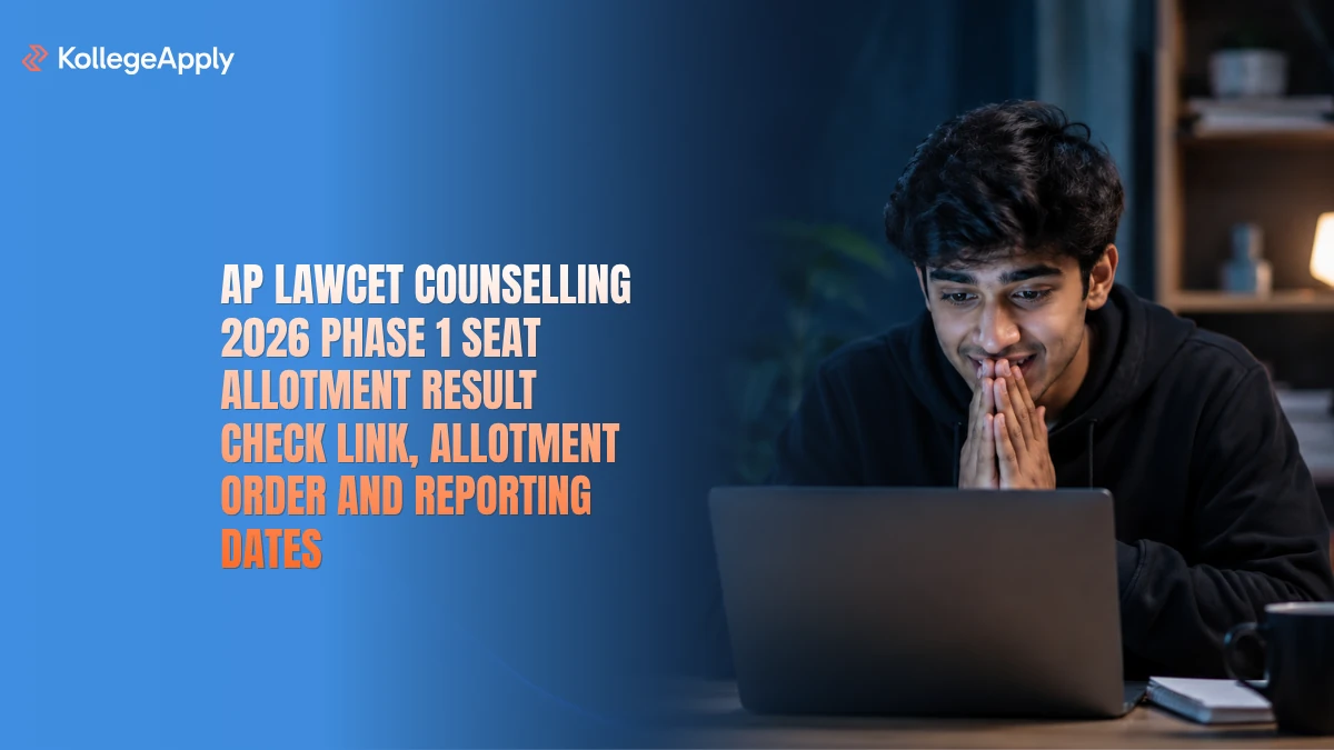 AP LAWCET Counselling 2026 Phase 1 Seat Allotment Result, Link