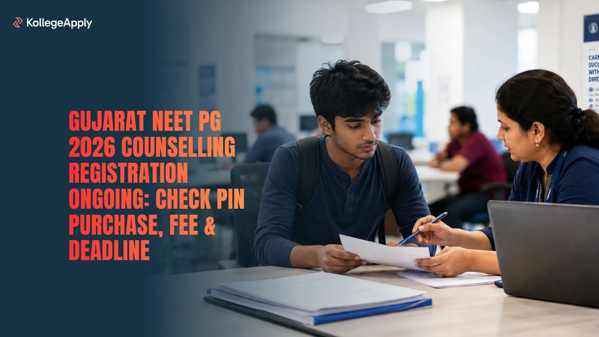 Gujarat NEET PG 2026 Counselling Registration, PIN Fee and Last Date