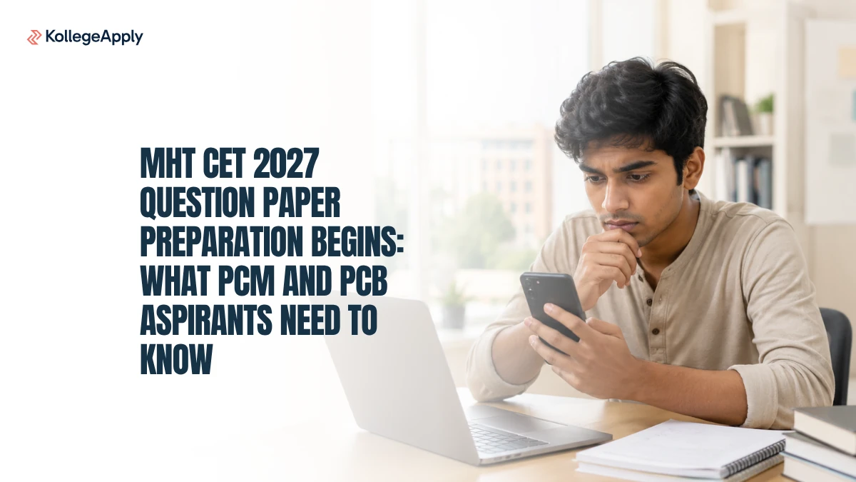 MHT CET 2027: Know Question Paper Preparation, PCM and PCB Latest Update