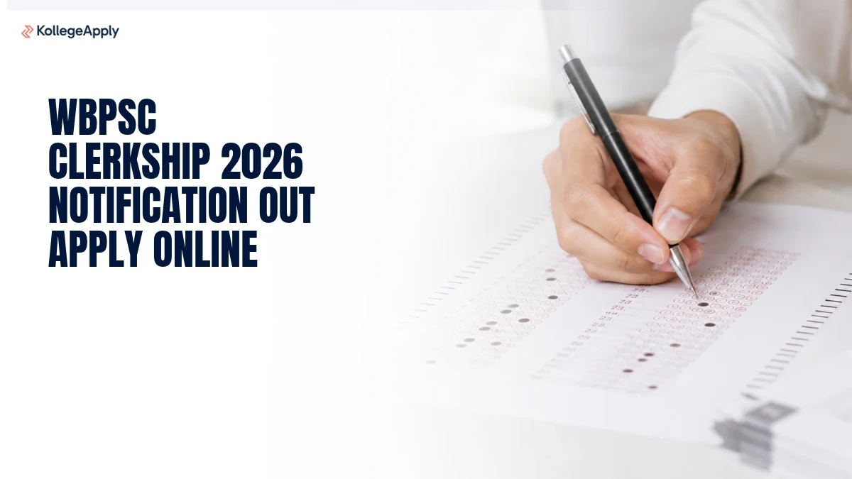 WBPSC Clerkship 2026 Notification Out Apply Online           