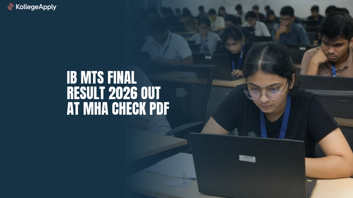IB MTS Final Result 2026 Out at MHA Check PDF                  