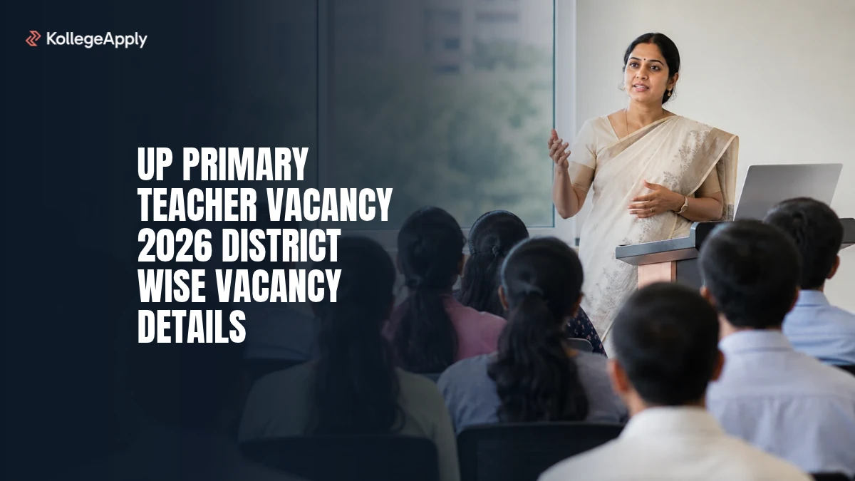 UP Primary Teacher Vacancy 2026 District Wise Vacancy Details