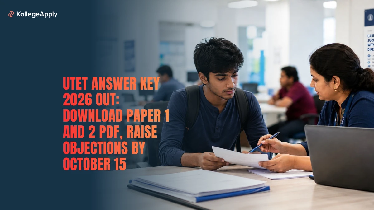 UTET Answer Key 2026 Out: Paper 1, 2 PDF and Objection      