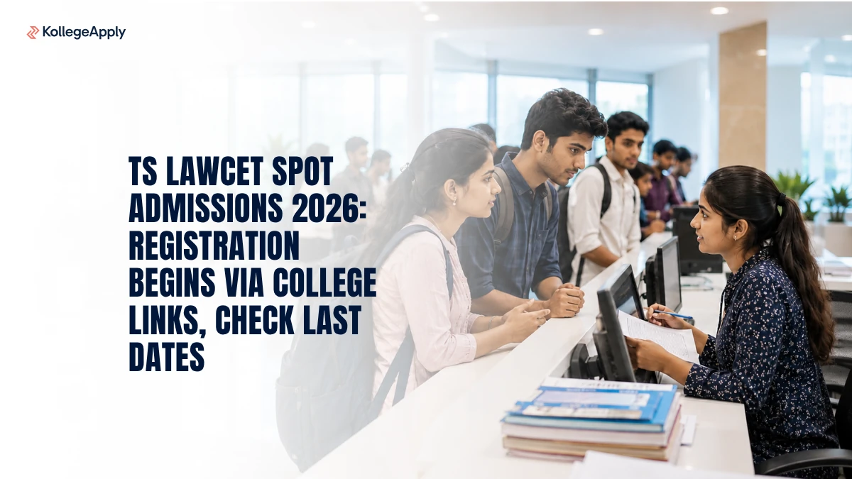 TS LAWCET Spot Admissions 2026: Last Date, Colleges and Process