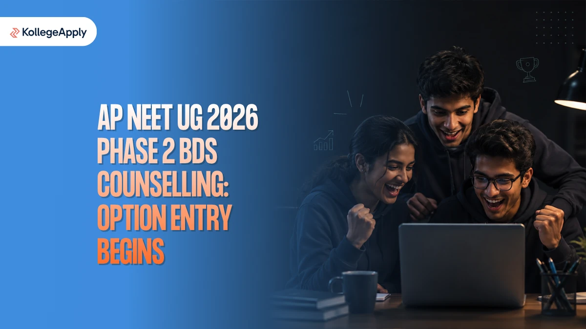 AP NEET UG BDS Phase 2 Counselling 2026 Begins                 