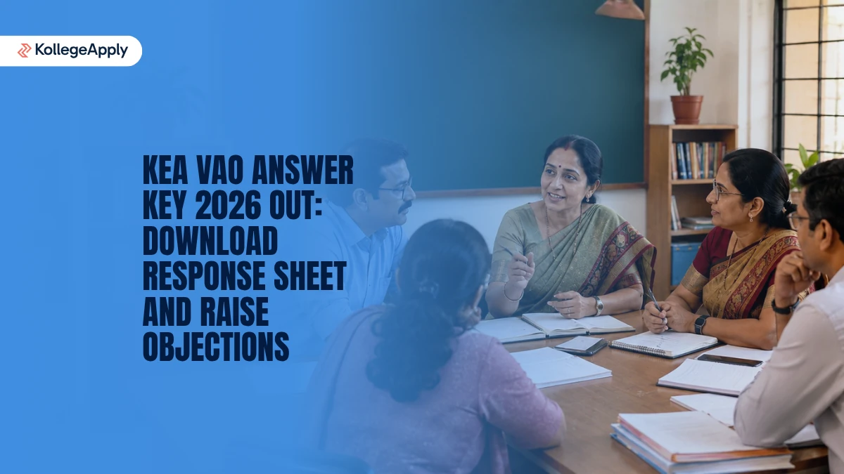 KEA VAO Answer Key 2026: Response Sheet, Objection           