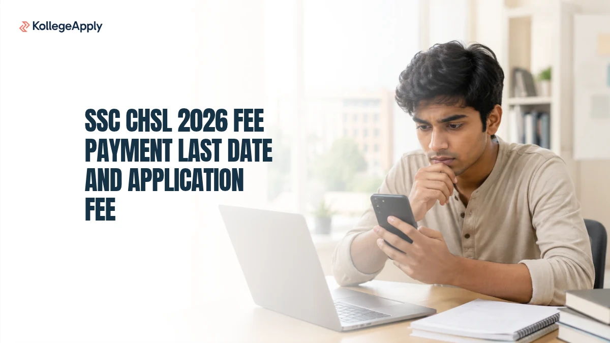 SSC CHSL 2026 Fee Payment Last Date and Application Fee     
