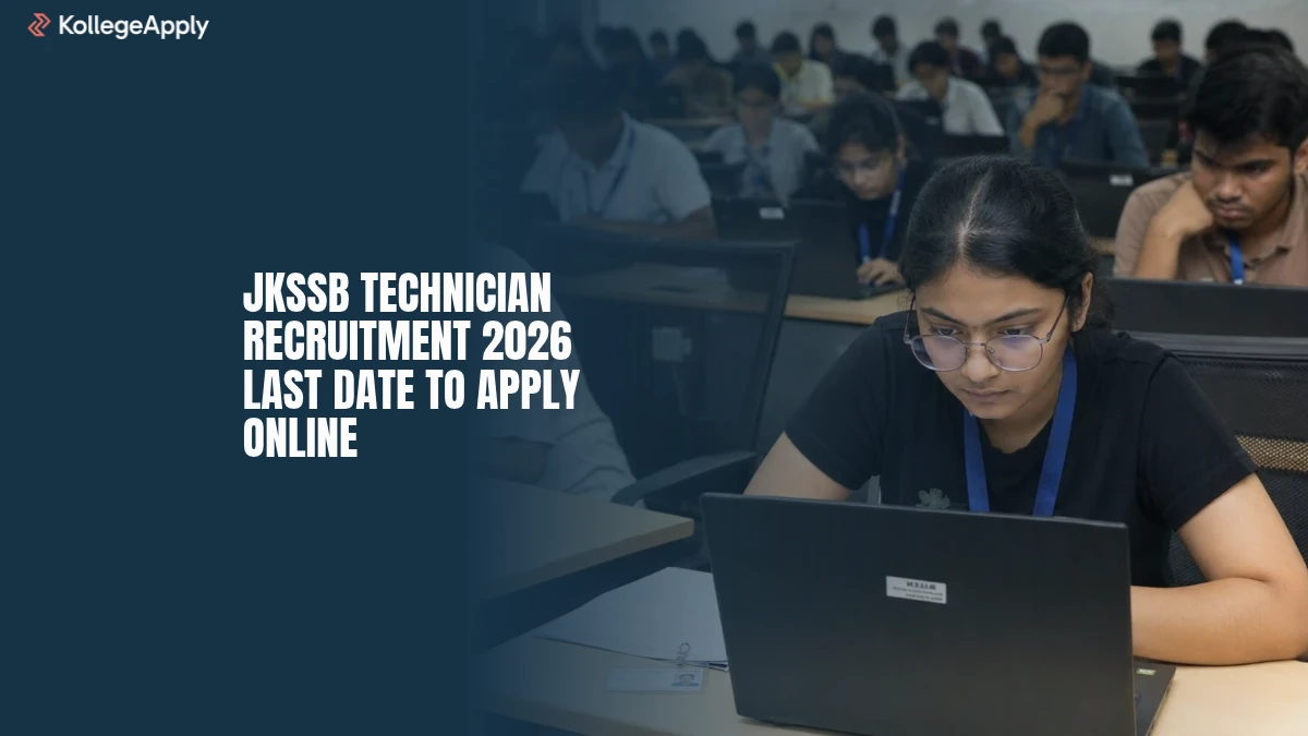 JKSSB Technician Recruitment 2026 Last Date to Apply Online  