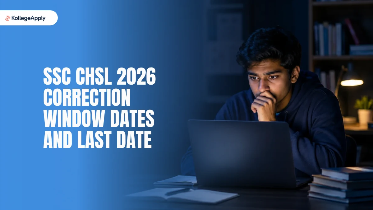 SSC CHSL 2026 Correction Window Dates                          