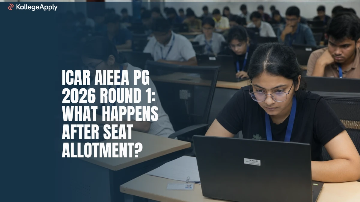 ICAR AIEEA PG 2026 Round 1 Allotment and Next Steps         