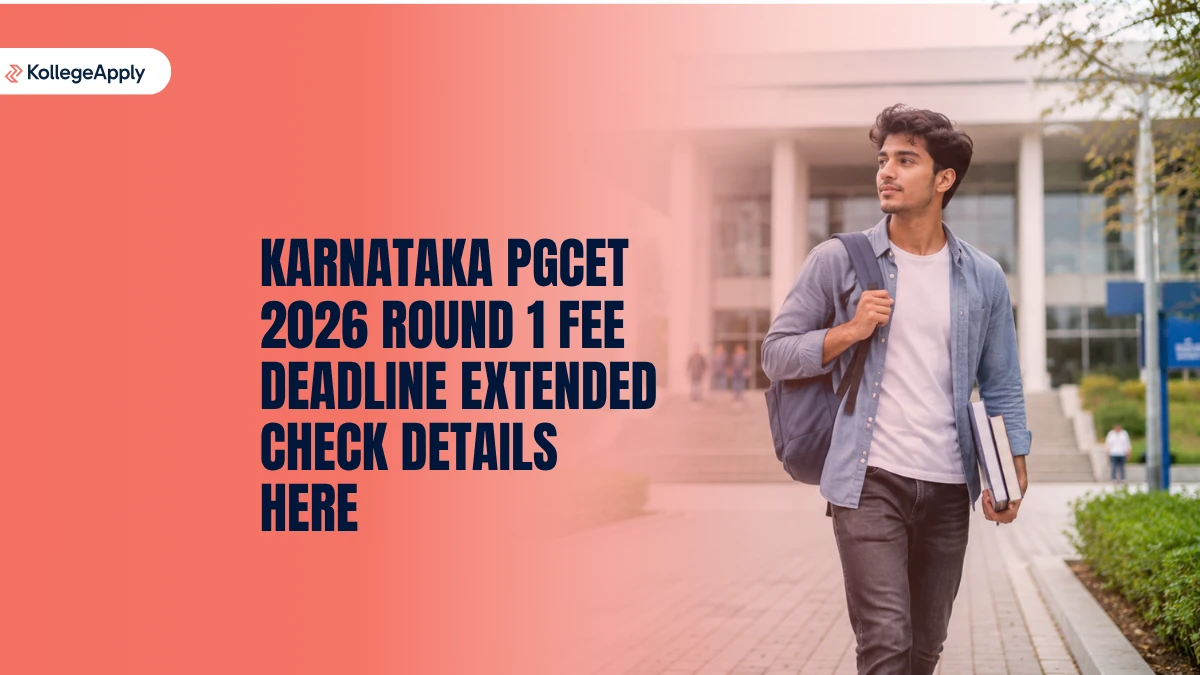 Karnataka PGCET 2026: Round 1 Fee Payment Last Date Extended 