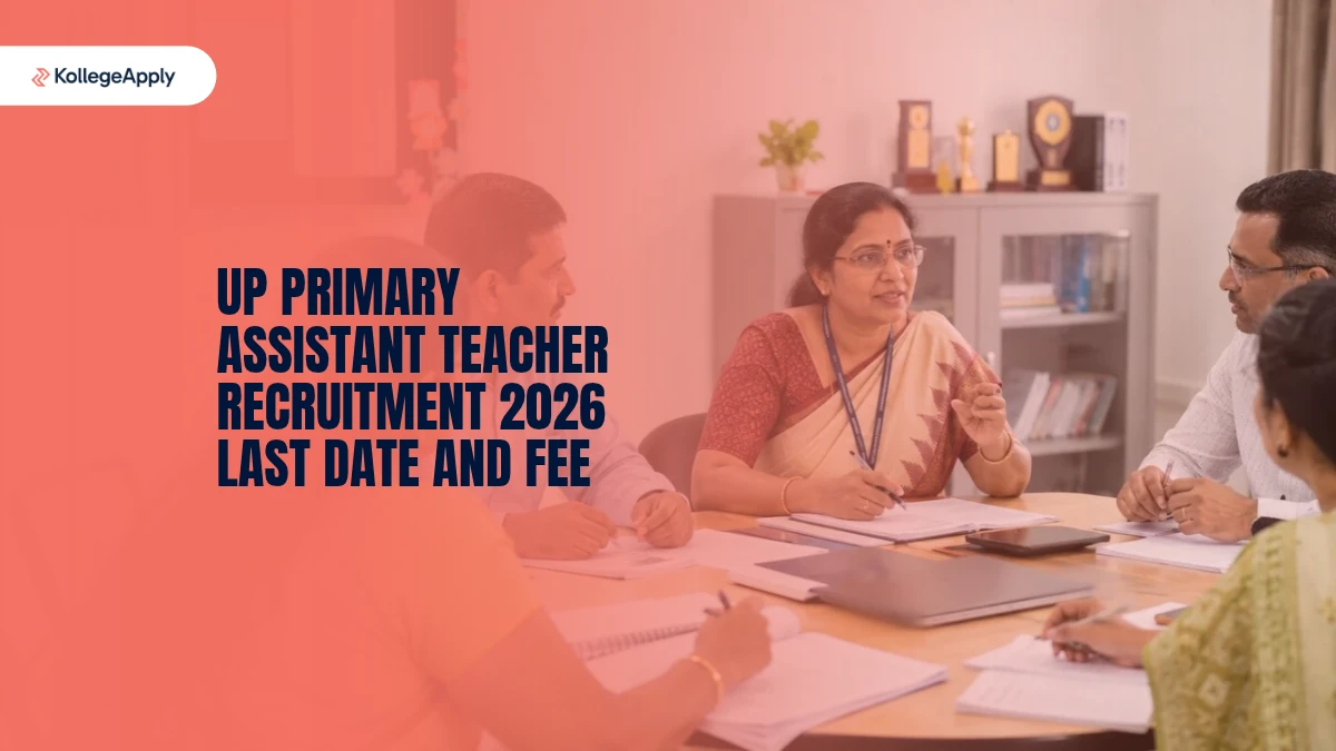UP Primary Assistant Teacher Recruitment 2026 Last Date and Fee