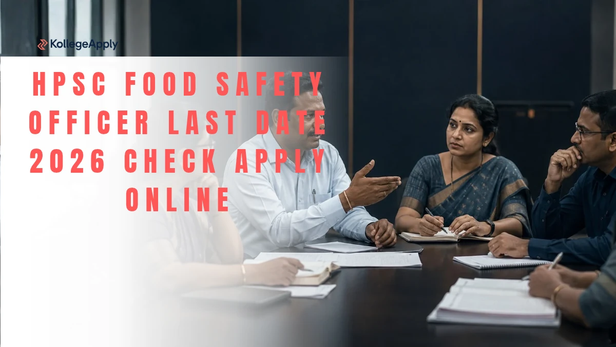 HPSC Food Safety Officer Last Date 2026 Check Apply Online       