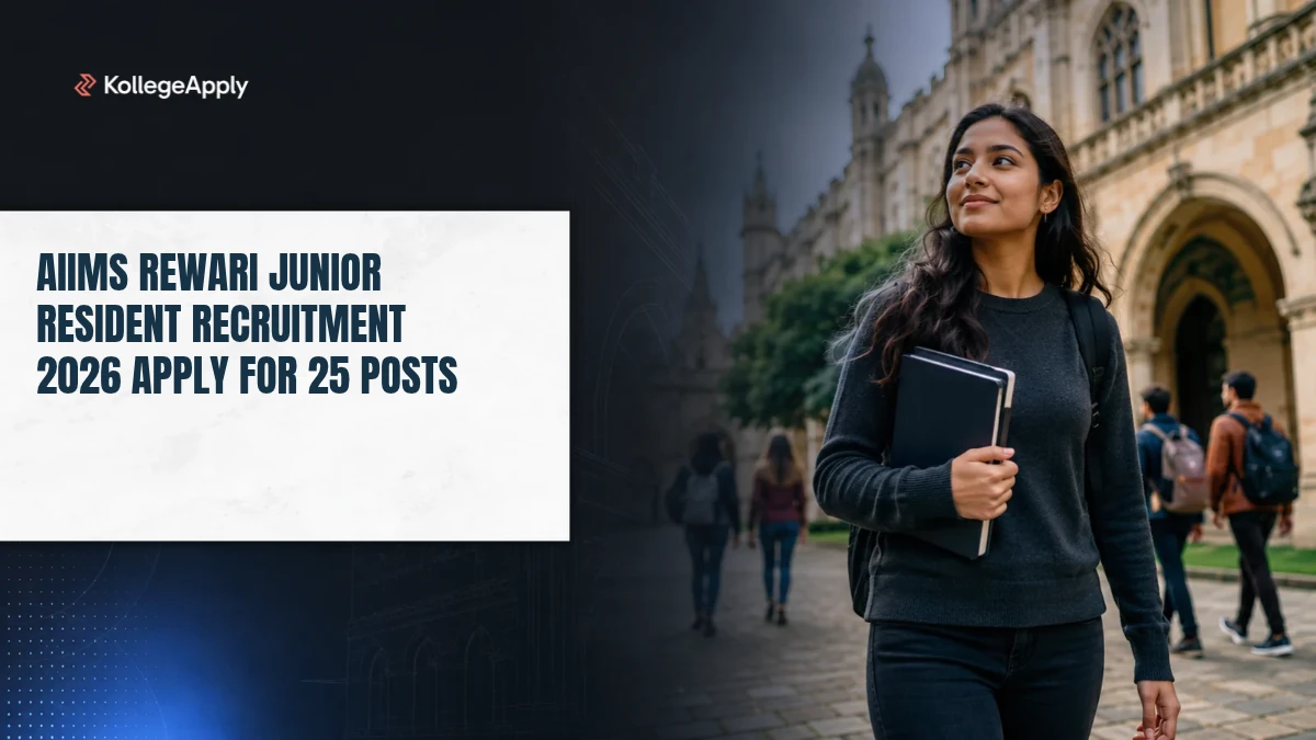 AIIMS Rewari Junior Resident Recruitment 2026 Apply for 25 Posts