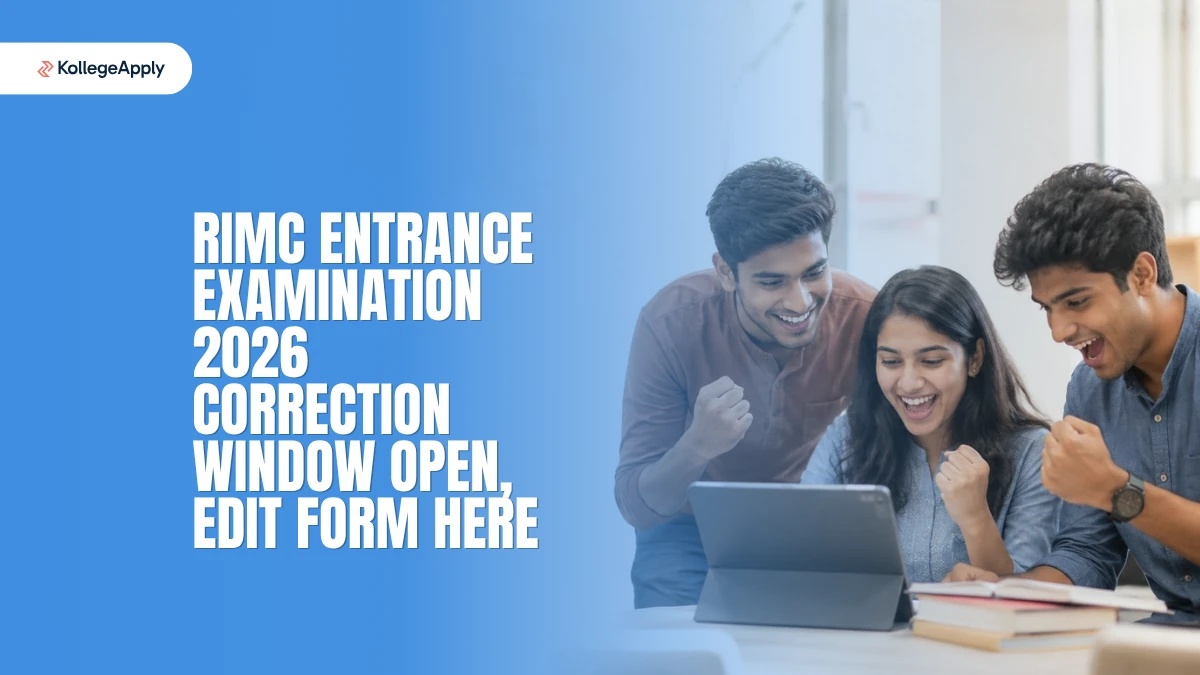 RIMC Entrance Examination 2026: Correction Window Open, Edit Form Here