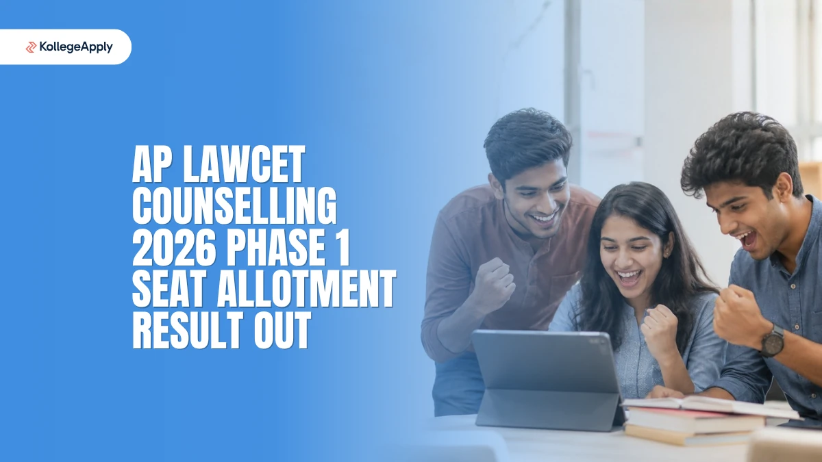 AP LAWCET Counselling 2026 Fresh Seat Allotment Result Out   