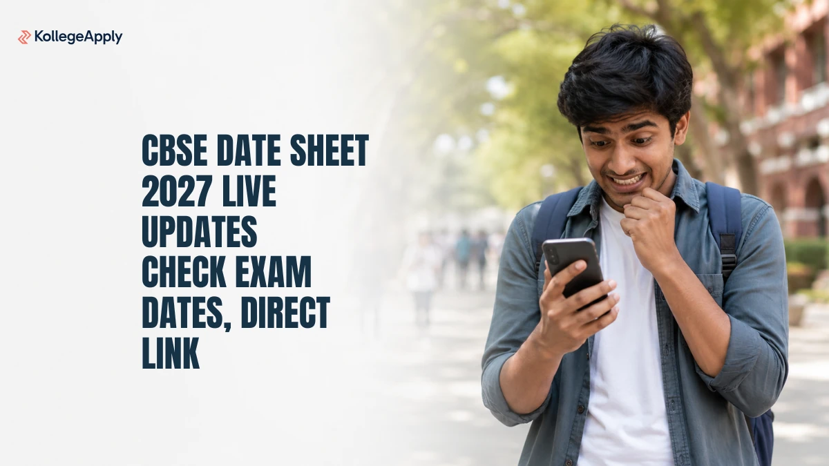 CBSE Date Sheet 2027 (Tentative Schedule) Live: Check Class 10th, 12th Date Sheet Details