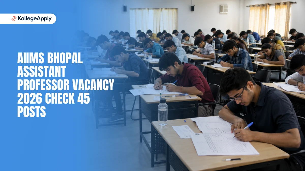 AIIMS Bhopal Assistant Professor Vacancy 2026: Check 45 Posts