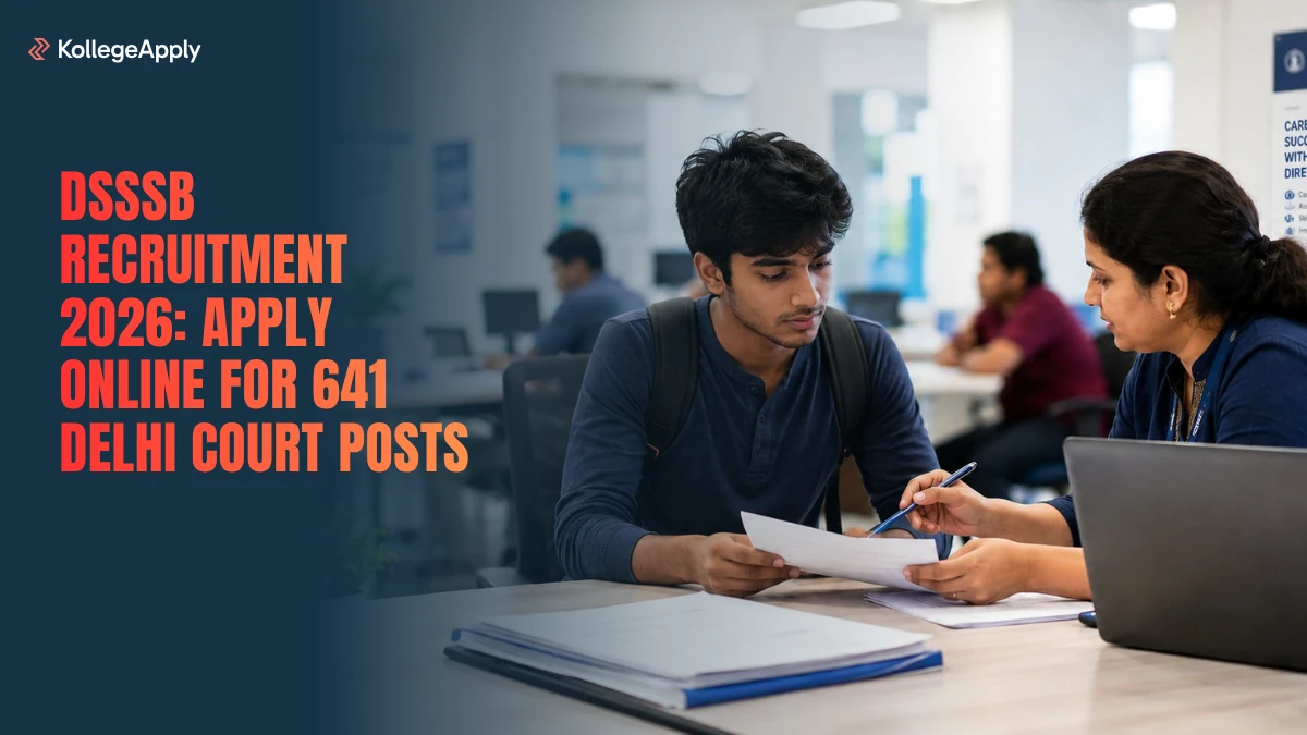 DSSSB Recruitment 2026: Apply Online for 641 Delhi Court Posts