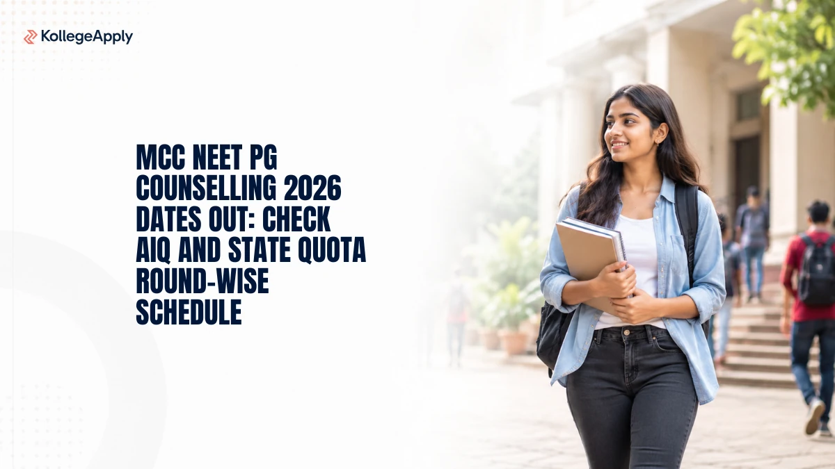 NEET PG Counselling 2026 Dates OUT: AIQ and State Quota Schedule