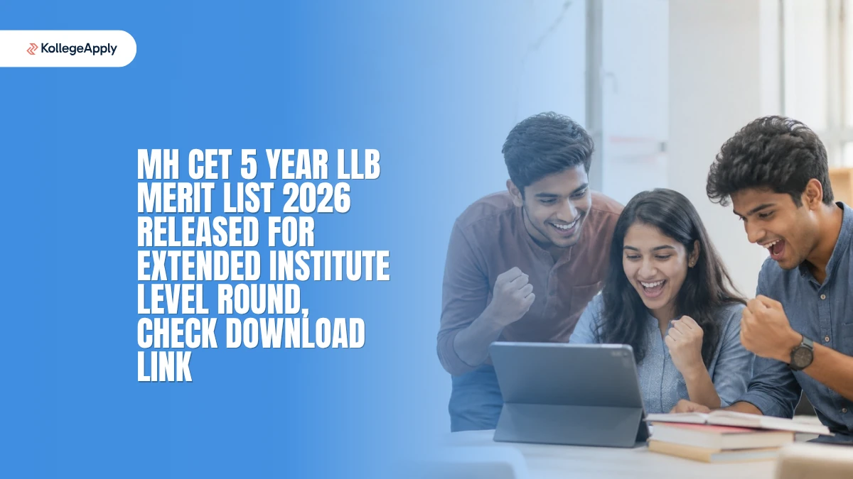 MH CET 5 Year LLB Merit List 2026 Released: Check Download Link   