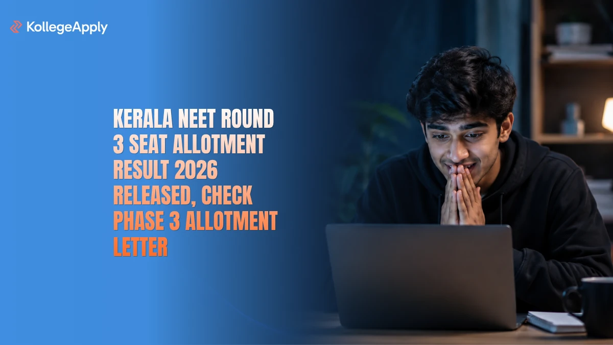 Kerala NEET Round 3 Seat Allotment Result 2026, Phase 3 List
