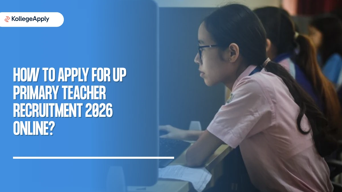 How to Apply Online for UP Primary Teacher Recruitment 2026?