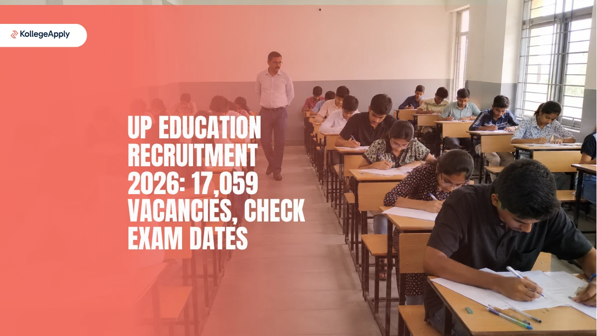 UP Education Recruitment 2026: 17,059 Posts and Exam Dates Here