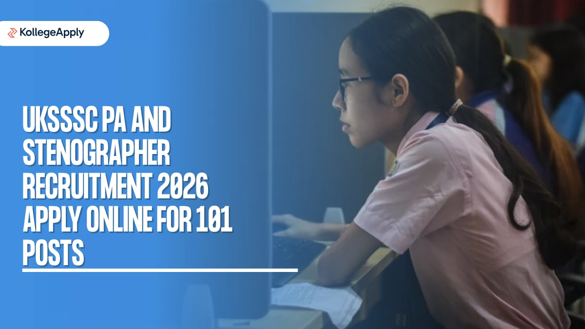 UKSSSC PA and Stenographer Recruitment 2026: Apply Online for 101 Posts                      