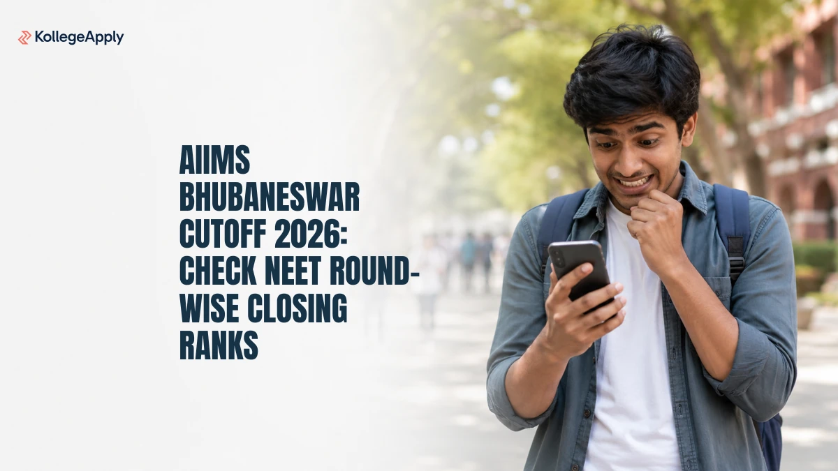 AIIMS Bhubaneswar Cutoff 2026: Check NEET Round-Wise Closing Ranks
