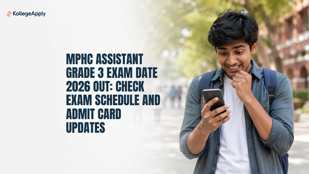 MPHC Assistant Grade 3 Exam 2026: Check Dates, Admit Card Updates      