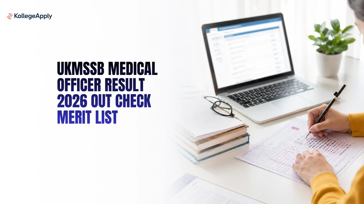 UKMSSB Medical Officer Result 2026 Out Check Merit List                  