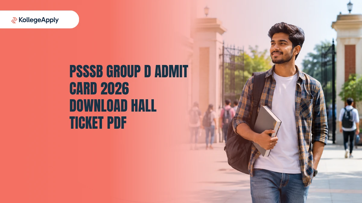 PSSSB Group D Admit Card 2026: Download Hall Ticket PDF                      