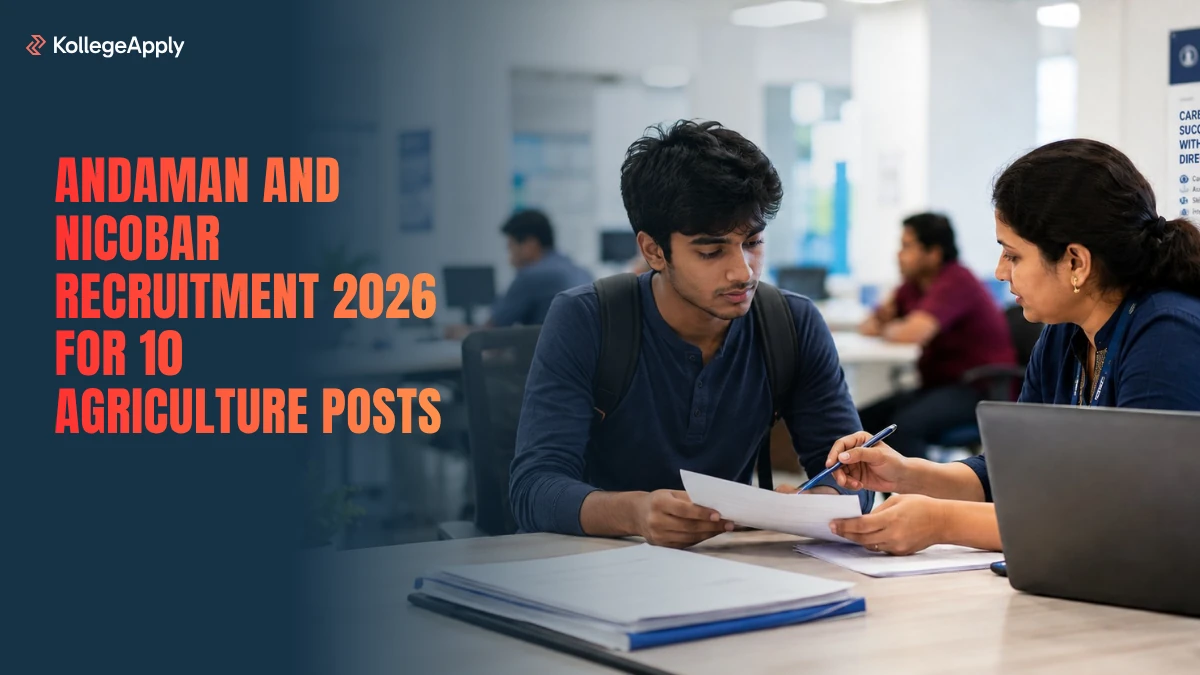 Andaman and Nicobar Recruitment 2026 for 10 Agriculture Posts