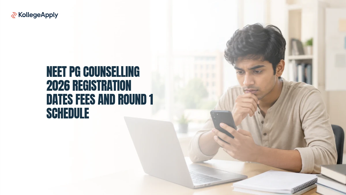 NEET PG Counselling 2026 Registration: Check Dates, Fees, and Round 1 Schedule